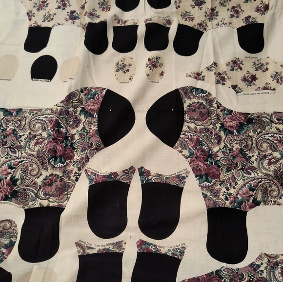 Victorian sheep panel to make 2 sheep with directions - Picture 5 of 9